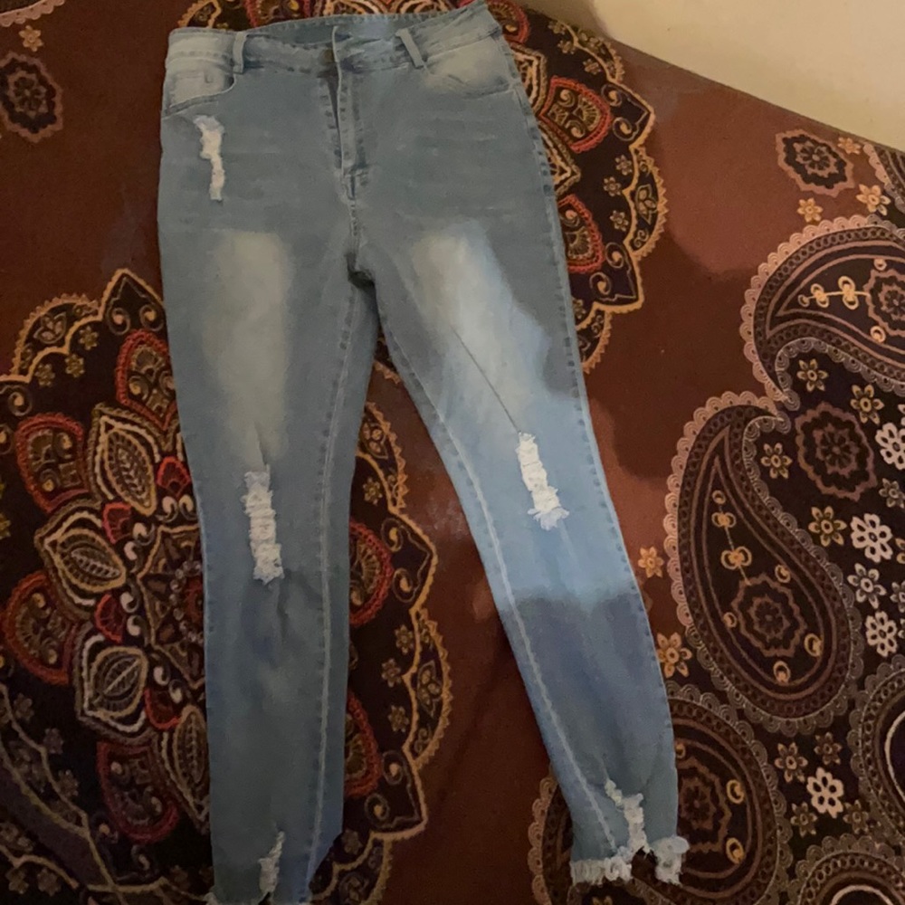 high waisted jean